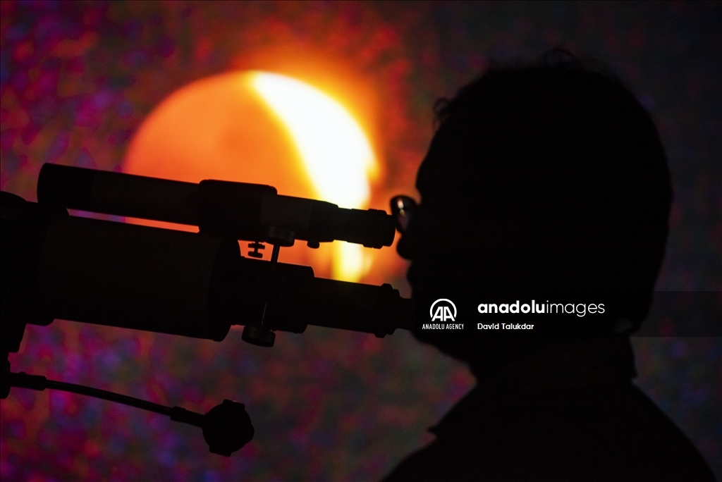 Lunar Eclipse in India