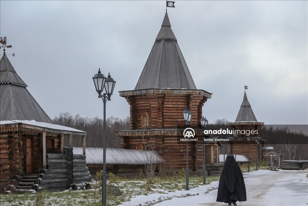 The northernmost wooden 'Pechenga Monastery' in the world located in Russia's Murmansk