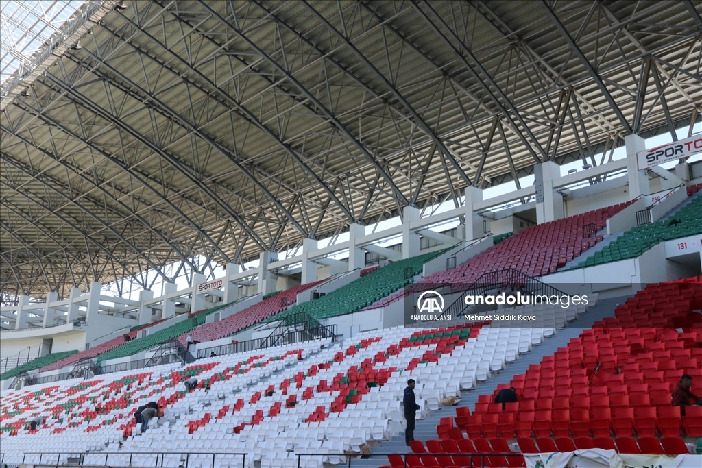 Diyarbakır'da milli maç için hazırlıklar sürüyor