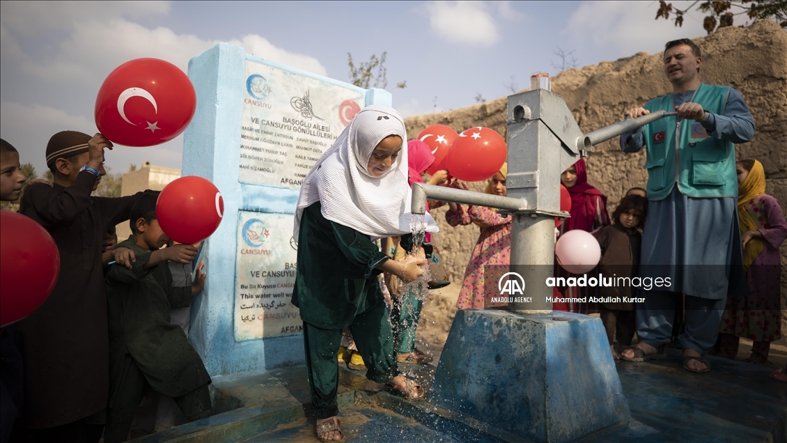 حفر 24 حلقه چاه آب در مناطق مختلف افغانستان توسط ترکیه 
