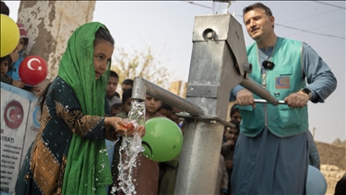حفر 24 حلقه چاه آب در مناطق مختلف افغانستان توسط ترکیه