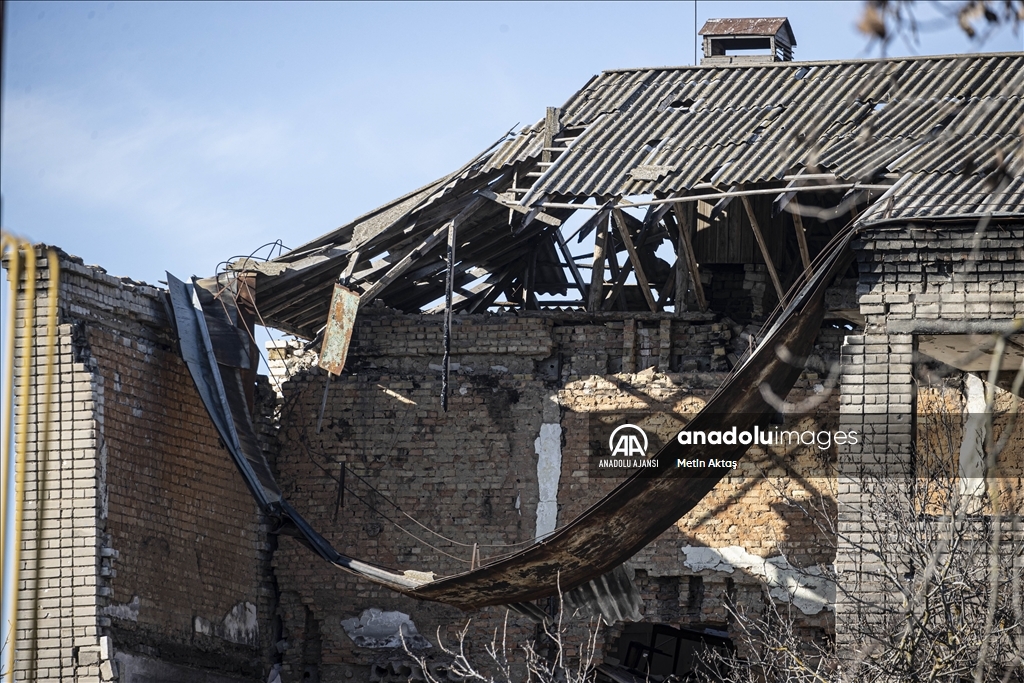 Ukrayna'daki savaş nedeniyle hayatın durduğu köy: Posad-Pokrovske