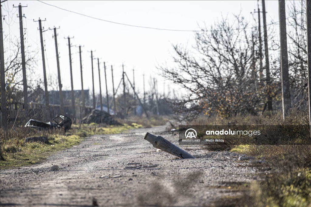 Ukrayna'daki savaş nedeniyle hayatın durduğu köy: Posad-Pokrovske