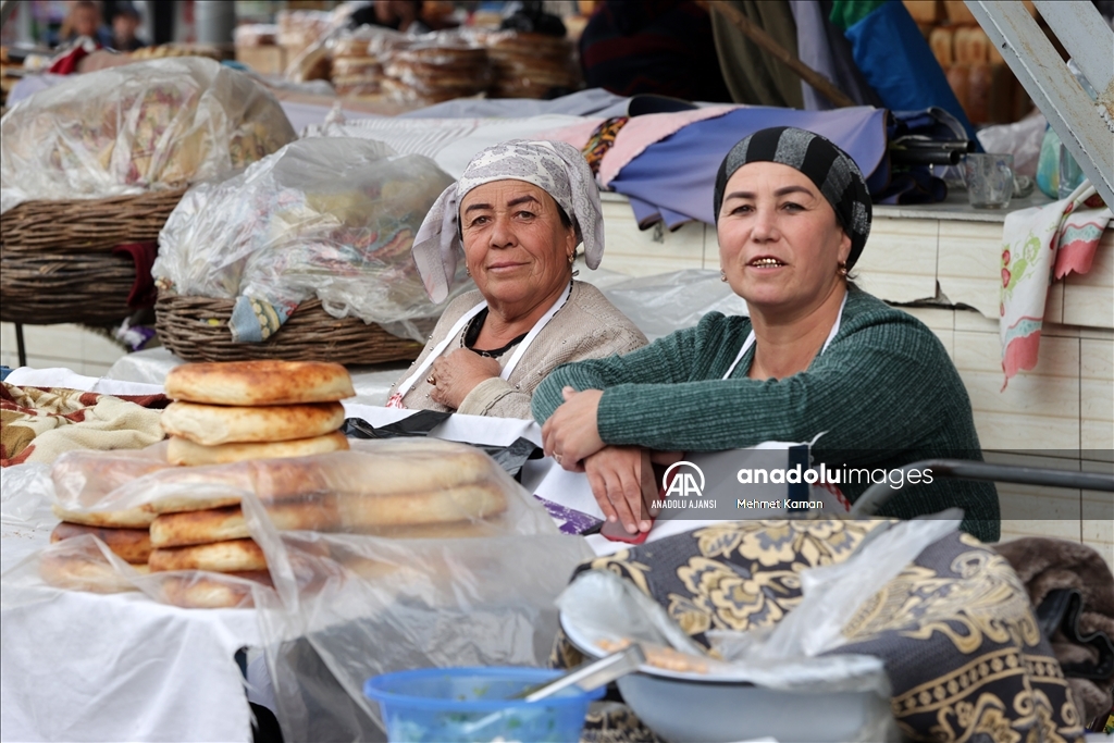 Özbekistan'ın Kokand şehrinde günlük yaşam