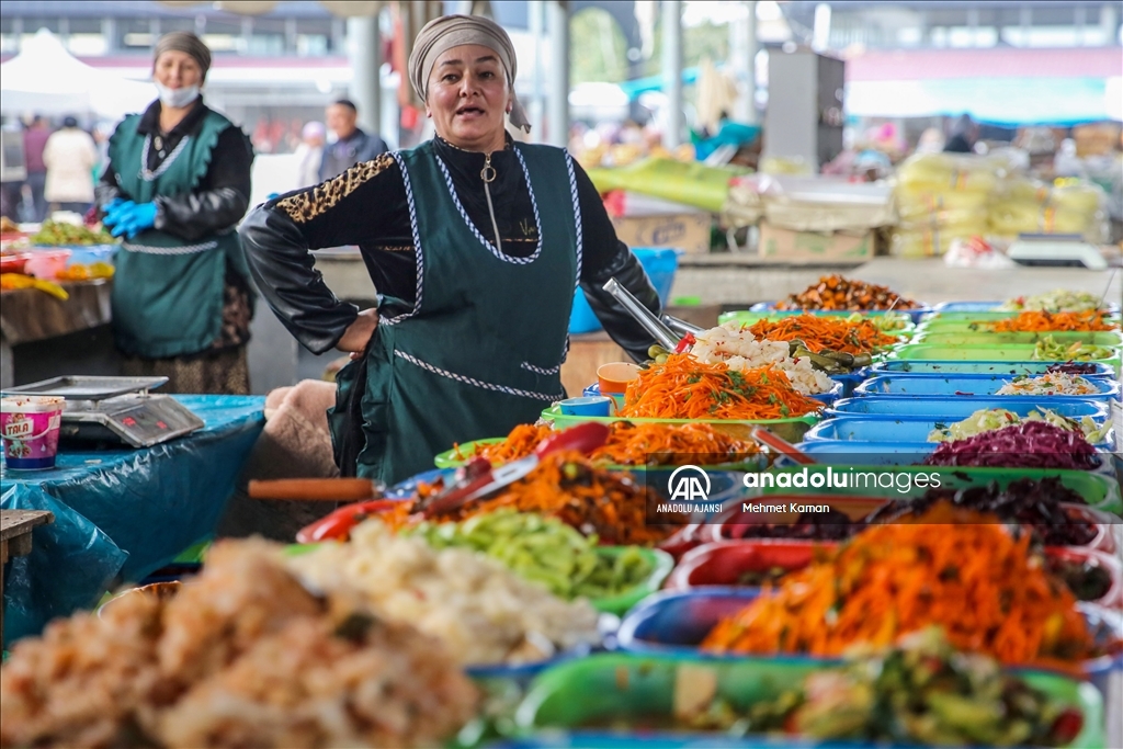 Özbekistan'ın Kokand şehrinde günlük yaşam