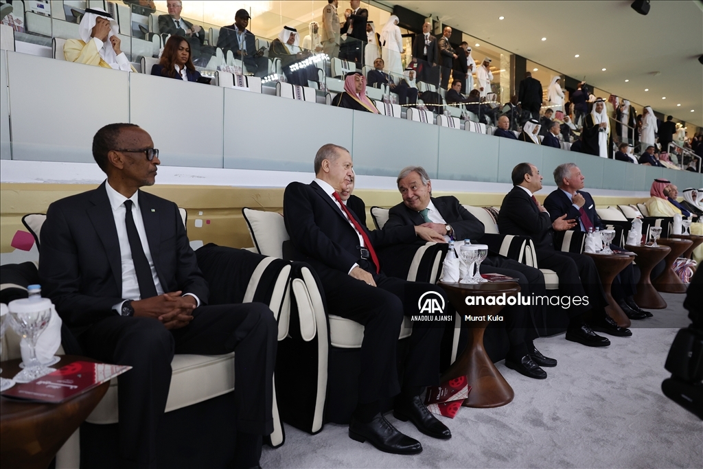 Cumhurbaşkanı Erdoğan, 2022 FIFA Dünya Kupası açılış törenine katıldı 