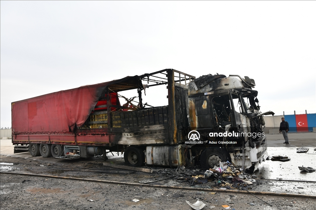 Terör örgütü YPG/PKK'nın Karkamış'a roketli saldırı