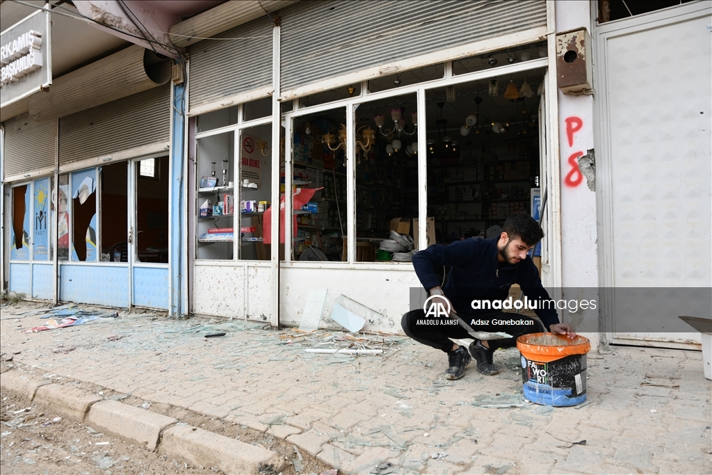 Terör örgütü YPG/PKK'nın Karkamış'a roketli saldırı