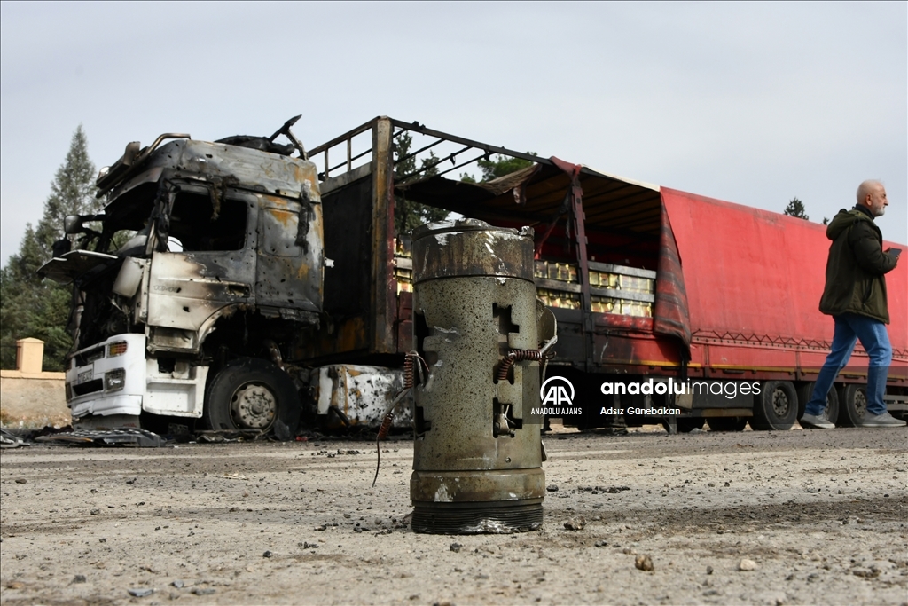 Terör örgütü YPG/PKK'dan Karkamış'a roket saldırısı