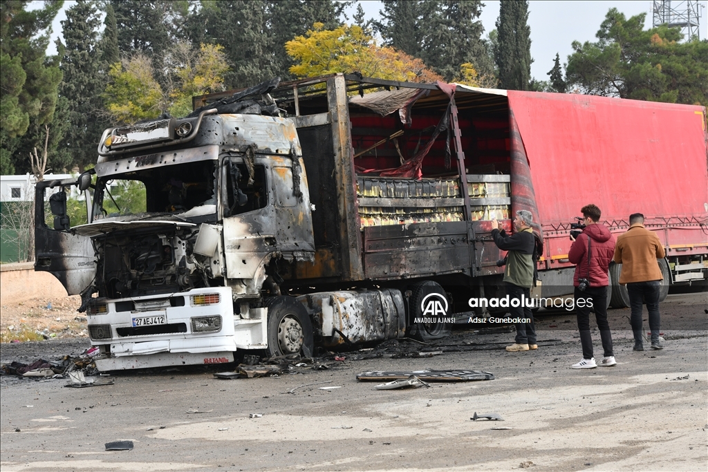 Terör örgütü YPG/PKK'nın Karkamış'a roketli saldırı