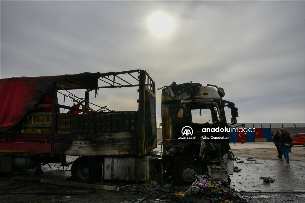 Terör örgütü YPG/PKK'nın Karkamış'a roketli saldırı