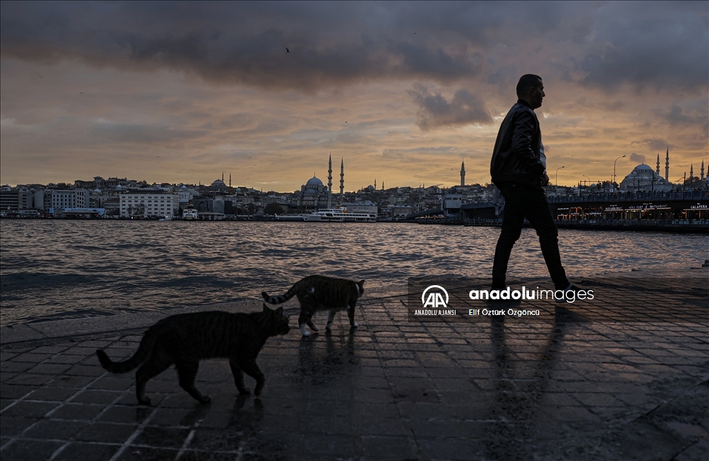 İstanbul’da gün batımı