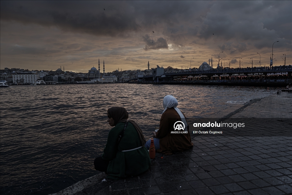 İstanbul’da gün batımı