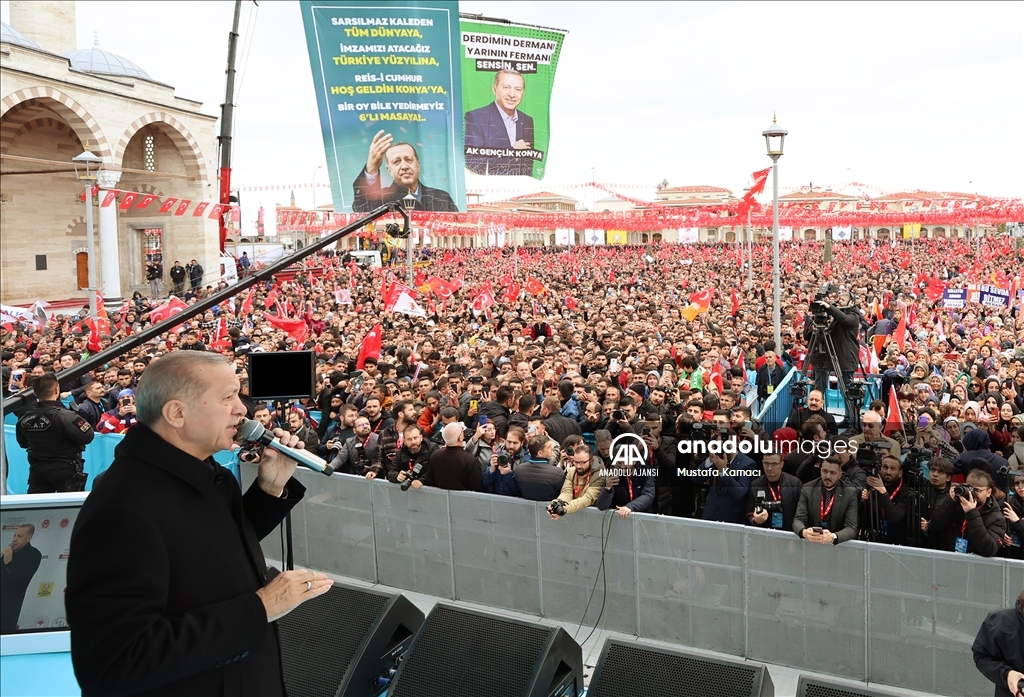 Cumhurbaşkanı Recep Tayyip Erdoğan, Konya'da toplu açılış töreninde konuştu