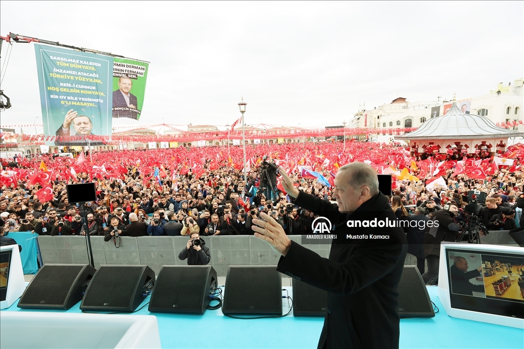 Cumhurbaşkanı Recep Tayyip Erdoğan, Konya'da toplu açılış töreninde konuştu