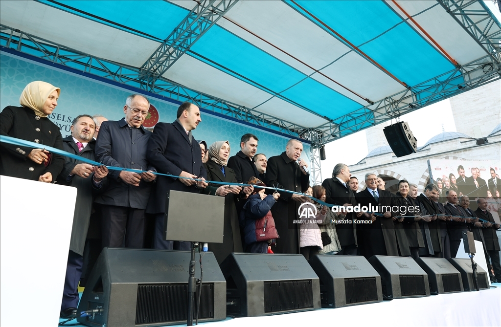 Cumhurbaşkanı Recep Tayyip Erdoğan, Konya'da toplu açılış töreninde konuştu