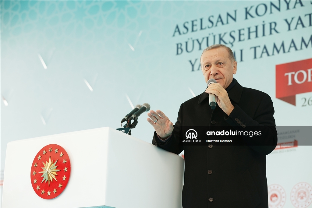 Cumhurbaşkanı Recep Tayyip Erdoğan, Konya'da toplu açılış töreninde konuştu