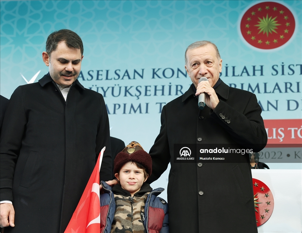 Cumhurbaşkanı Recep Tayyip Erdoğan, Konya'da toplu açılış töreninde konuştu