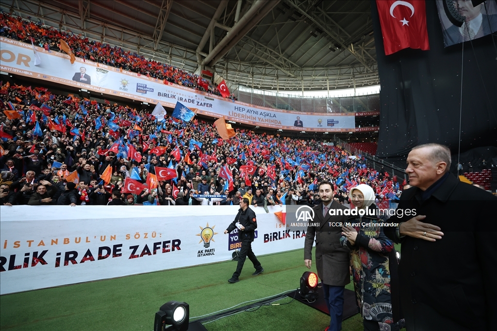 AK Parti'nin "İstanbul'un sözü: Birlik, İrade, Zafer" programı