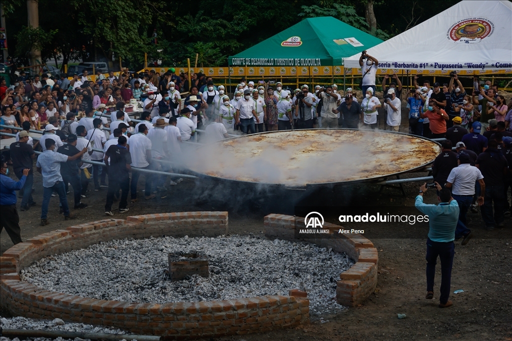 El Salvador'da Pupusa Festivali