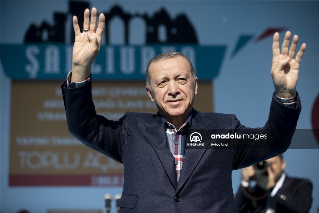 Cumhurbaşkanı Erdoğan Şanlıurfa'da