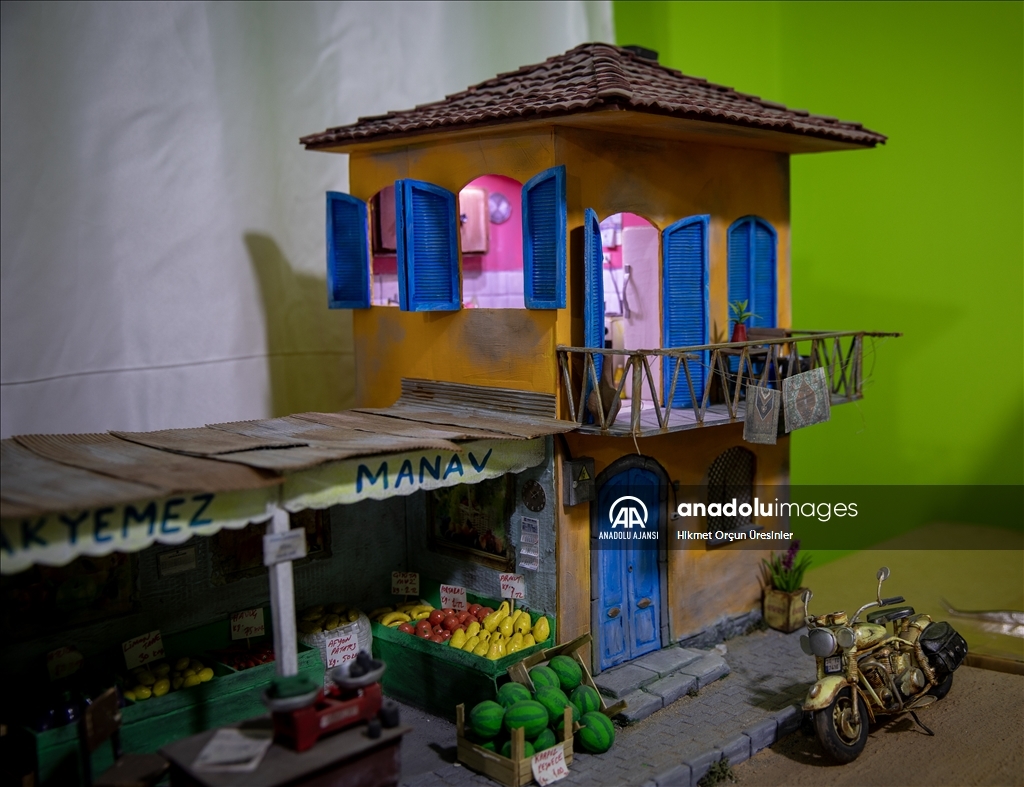Bir odaya sığan koca bir mahalle ‘Diyorama’