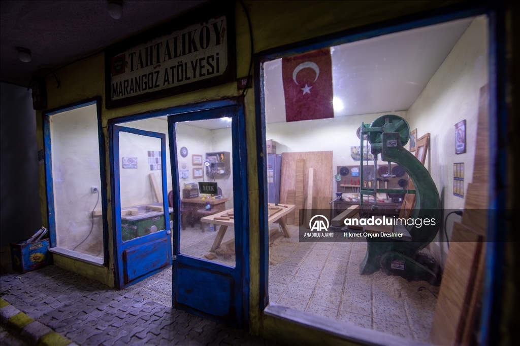 Bir odaya sığan koca bir mahalle ‘Diyorama’