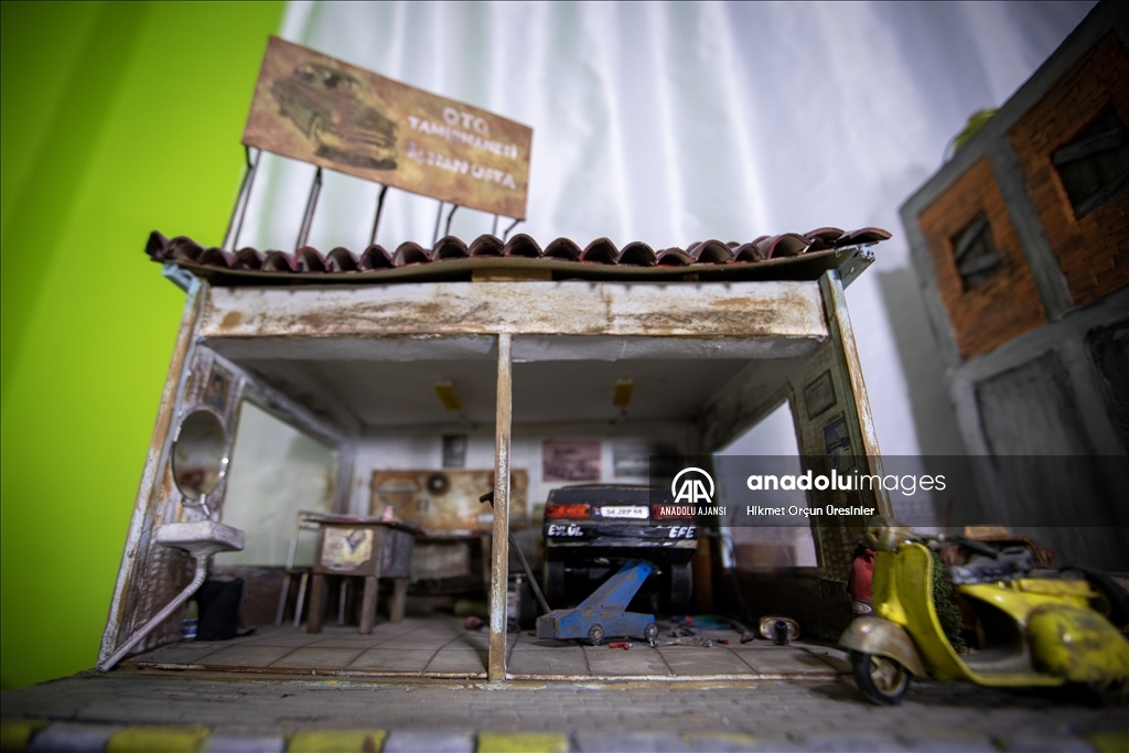 Bir odaya sığan koca bir mahalle ‘Diyorama’