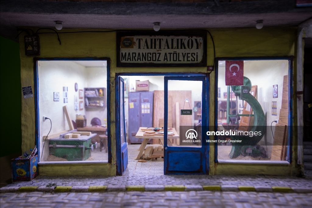 Bir odaya sığan koca bir mahalle ‘Diyorama’
