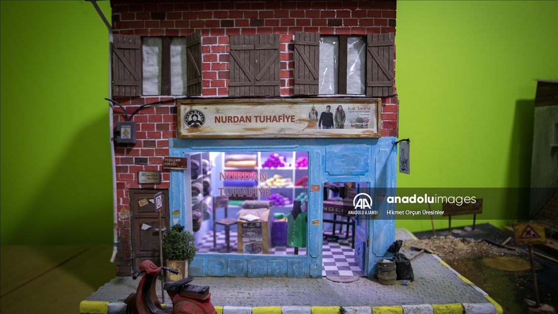 Bir odaya sığan koca bir mahalle ‘Diyorama’