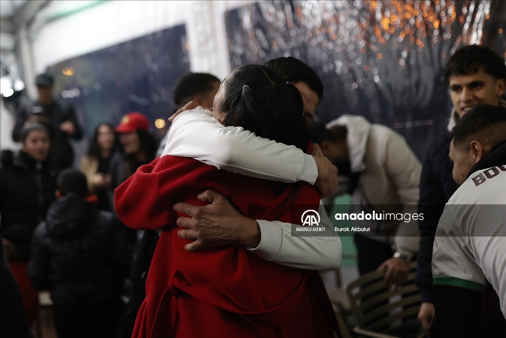 شادی خیابانی مردم مراکش پس از شکست اسپانیا در جام جهانی