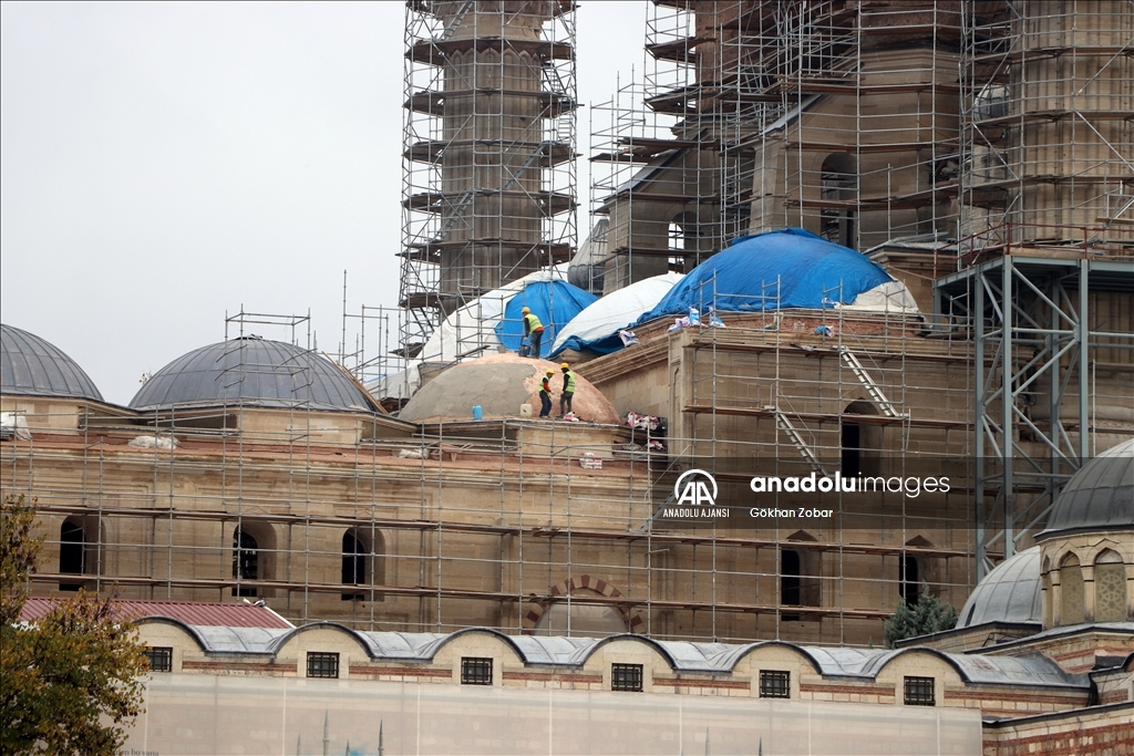 Selimiye'yi geleceğe taşıyacak kapsamlı restorasyon devam ediyor