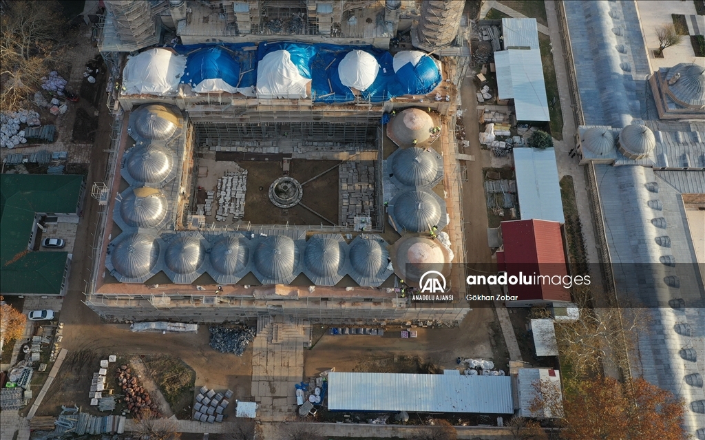 Selimiye'yi geleceğe taşıyacak kapsamlı restorasyon devam ediyor