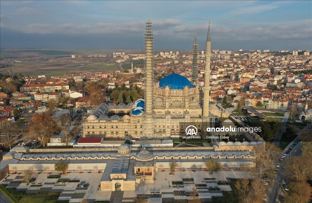 Selimiye'yi geleceğe taşıyacak kapsamlı restorasyon devam ediyor