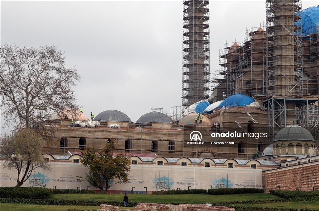 Selimiye'yi geleceğe taşıyacak kapsamlı restorasyon devam ediyor