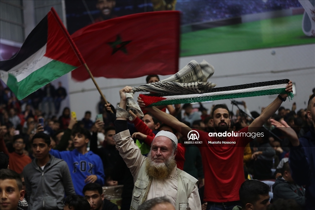 2022 FIFA World Cup match followed in Gaza