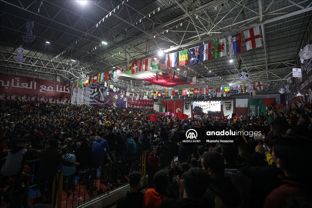 2022 FIFA World Cup match followed in Gaza