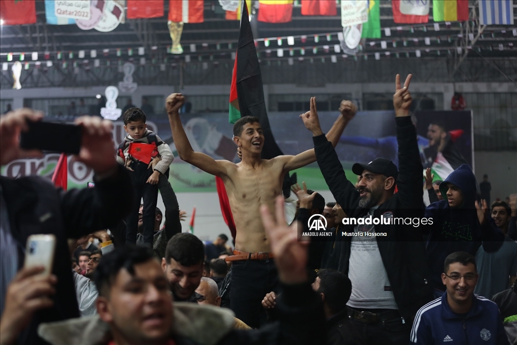 2022 FIFA World Cup match followed in Gaza