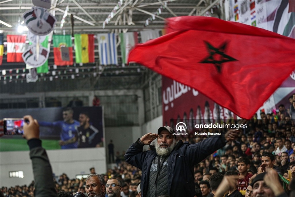 2022 FIFA World Cup match followed in Gaza