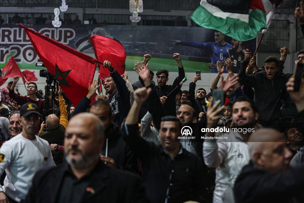 2022 FIFA World Cup match followed in Gaza