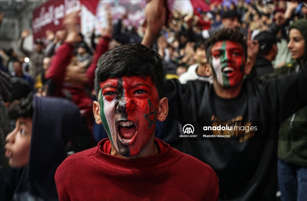 2022 FIFA World Cup match followed in Gaza