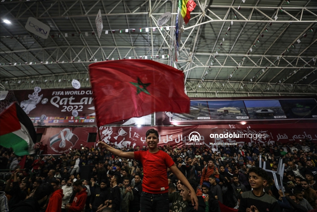 2022 FIFA World Cup match followed in Gaza