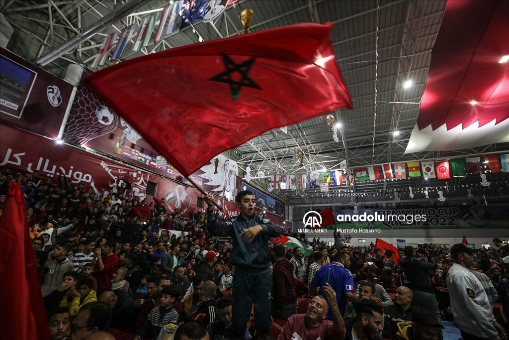 2022 FIFA World Cup match followed in Gaza