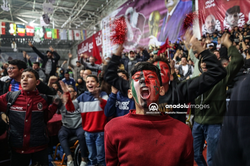 2022 FIFA World Cup match followed in Gaza
