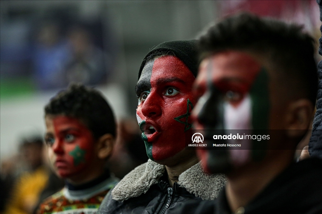 2022 FIFA World Cup match followed in Gaza