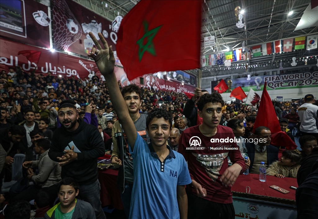 2022 FIFA World Cup match followed in Gaza