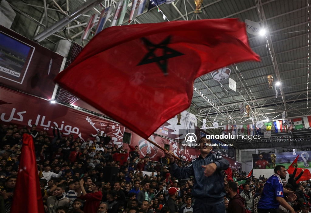2022 FIFA World Cup match followed in Gaza