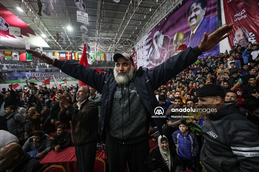 2022 FIFA World Cup match followed in Gaza