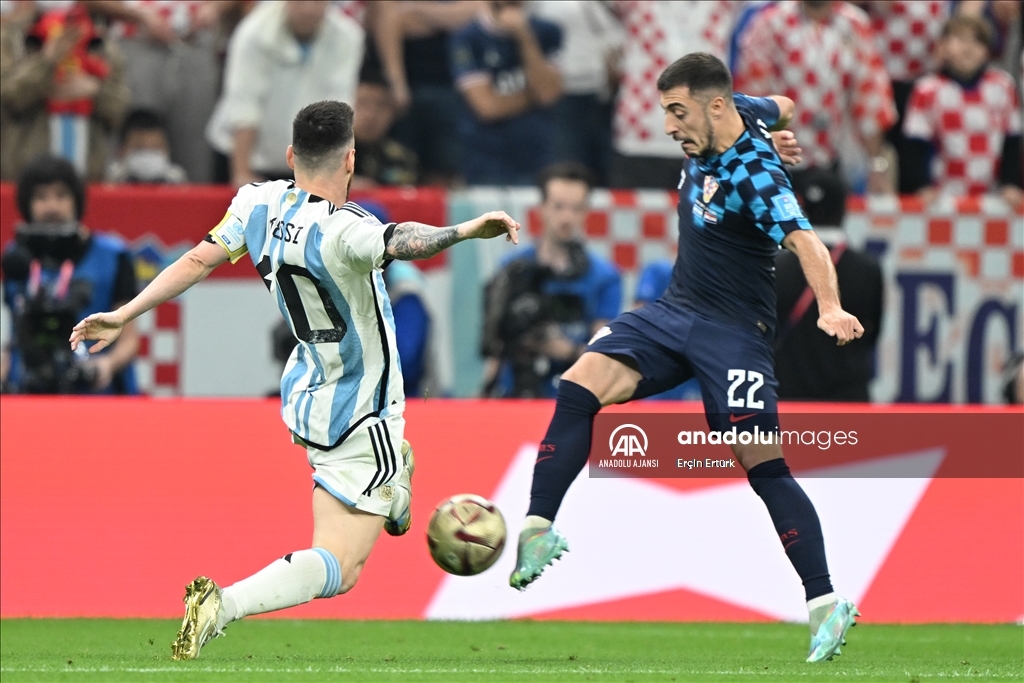 2022 FIFA Dünya Kupası Yarı Final: Arjantin - Hırvatistan