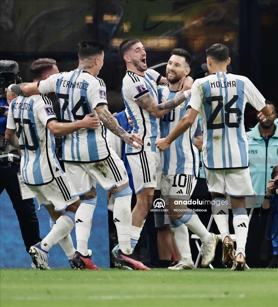 2022 FIFA Dünya Kupası Yarı Final: Arjantin - Hırvatistan